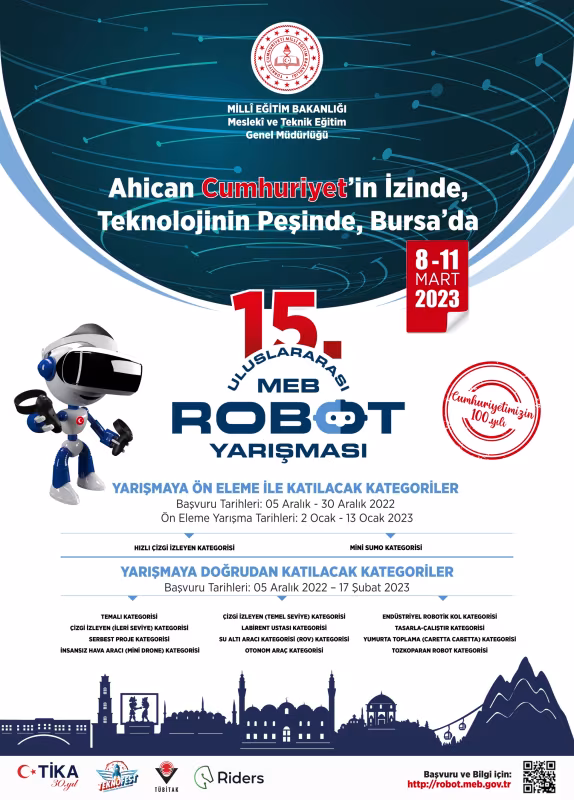 Heyecanla Beklenen MEB ROBOT YARIŞMASI 2023 Tarihi ve Yeri Belli Oldu!