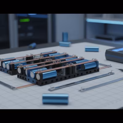 Lehimleme Gerektirmeyen Modüler 18650 Batarya Paketi Montajı