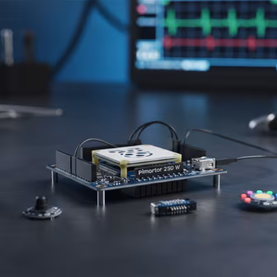 Pimoroni Inventor 2350 W: Hızlı Projeler için Pico 2 W Entegre Kit